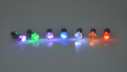 LED Crown Earrings