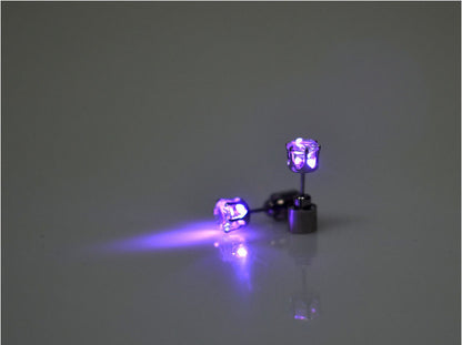 LED Crown Earrings