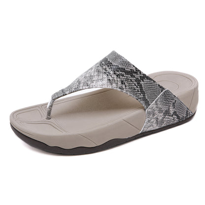 Summer Platform Wedge Flip Flops