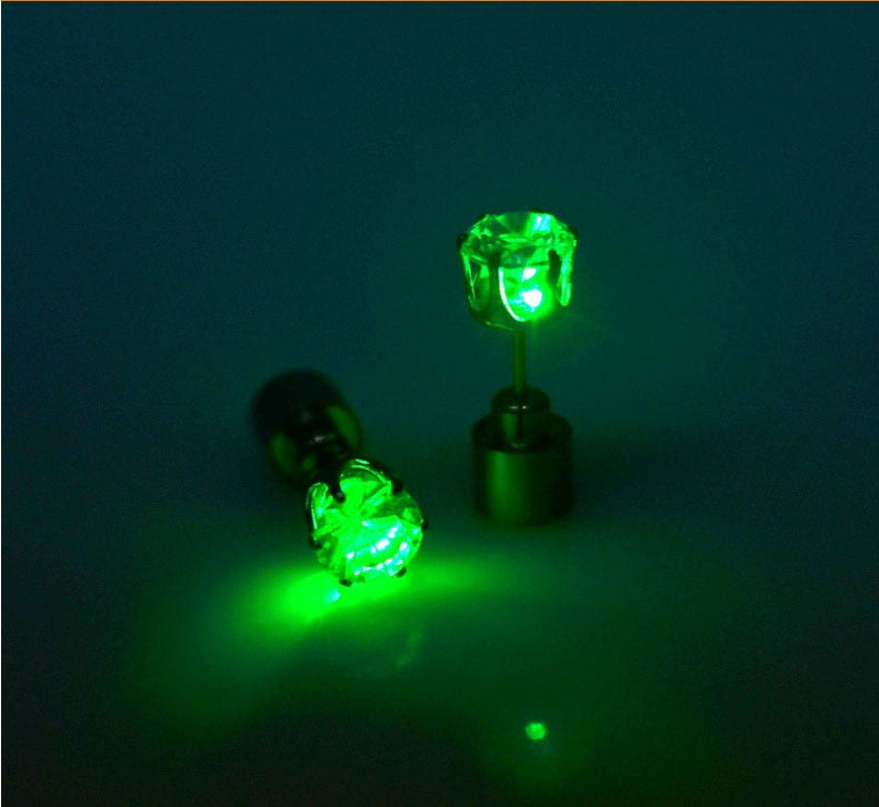 LED Crown Earrings