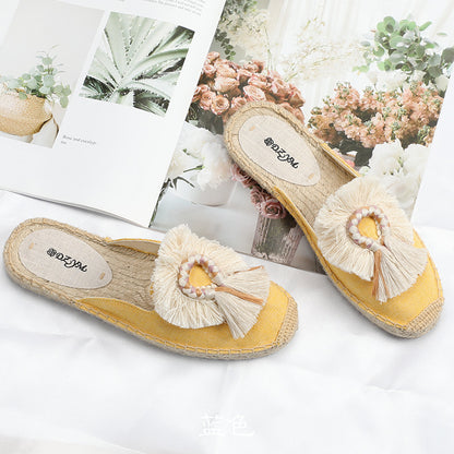 Baotou straw sandals