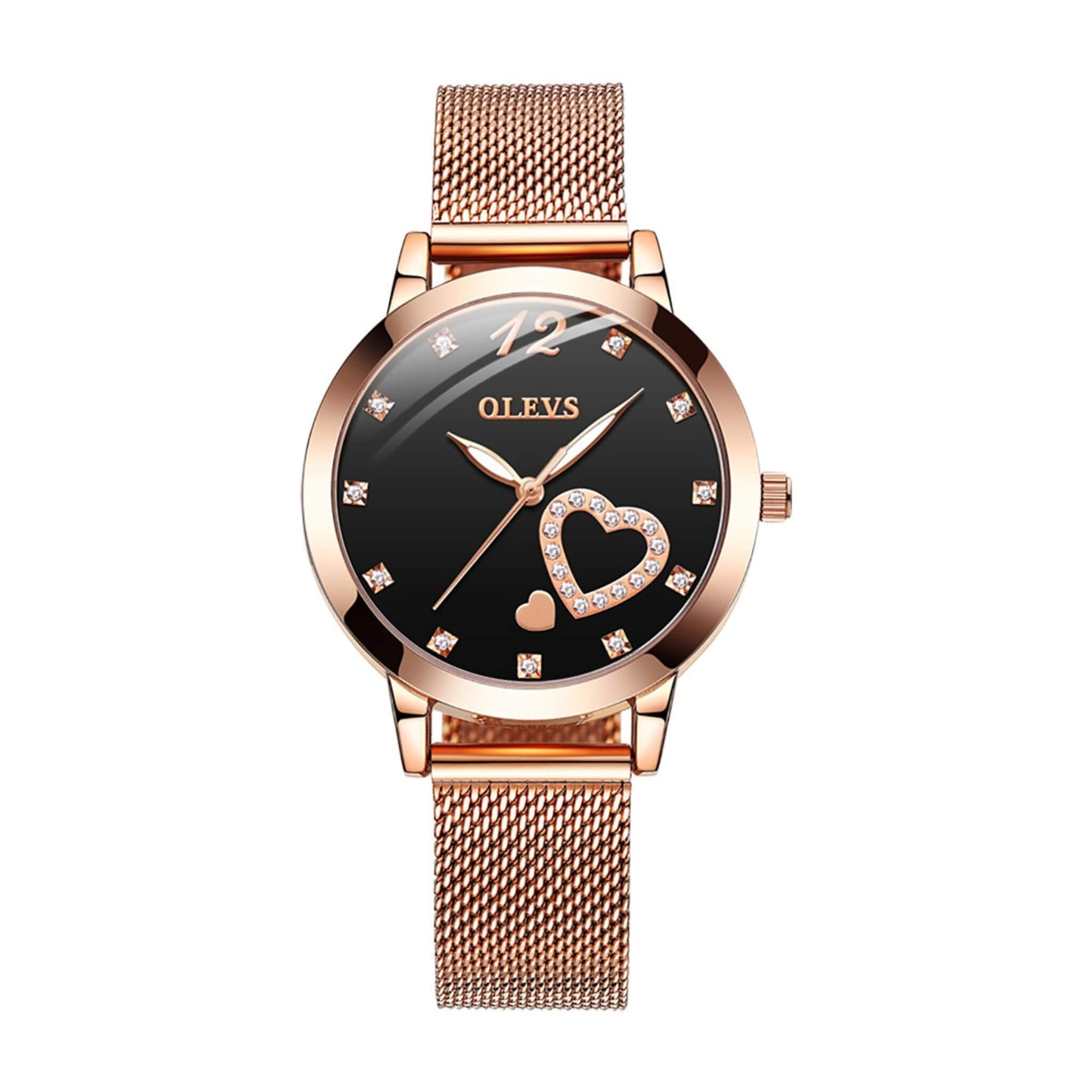 Rose Gold Quartz Fashion Watch