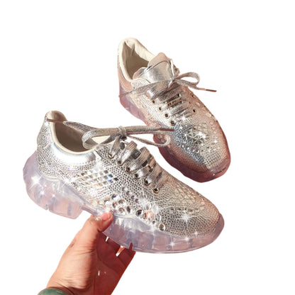 Rhinestone sneakers