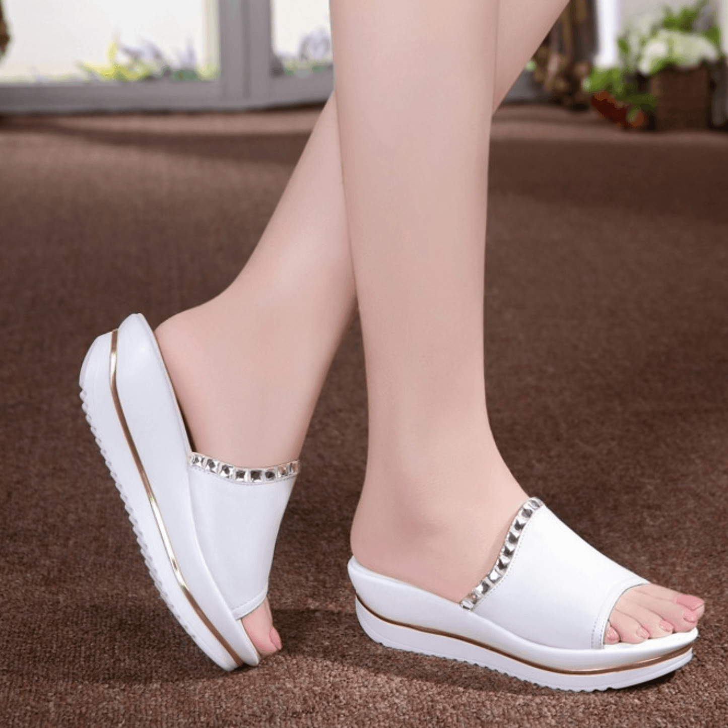 Women's wedge sandals