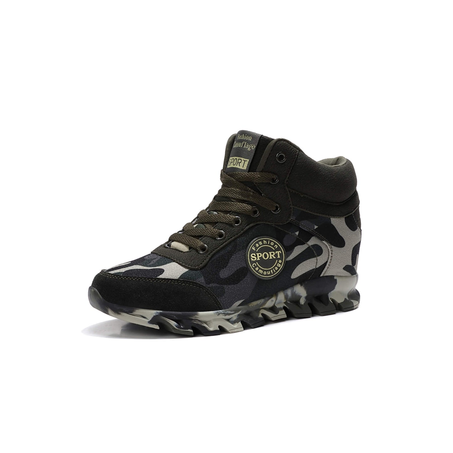 Women's Casual Camouflage Increased Sneakers