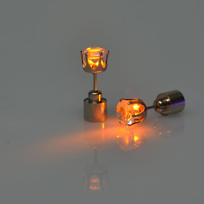 LED Crown Earrings