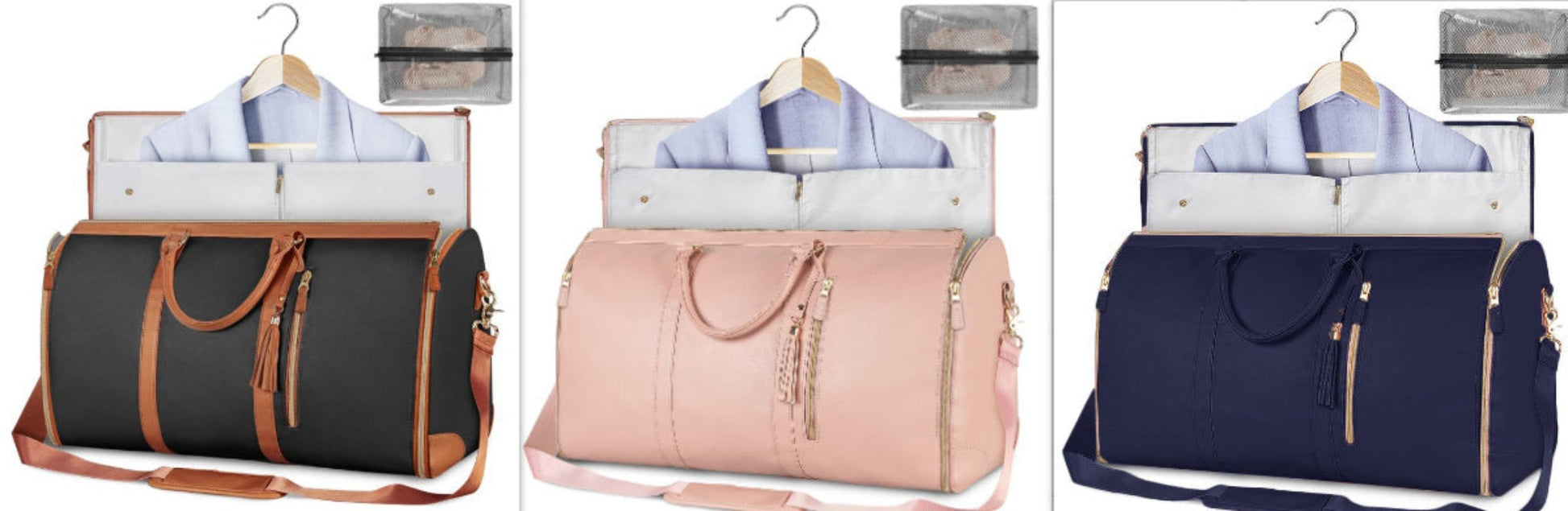 Waterproof travel duffle handbag in a sleek design, featuring sturdy handles and a detachable shoulder strap, set against a scenic outdoor backdrop