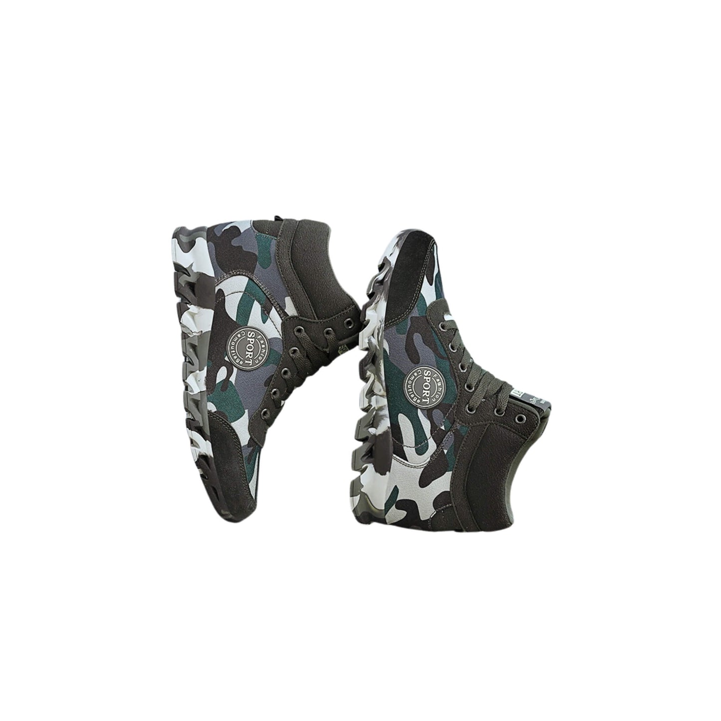 Women's Casual Camouflage Increased Sneakers