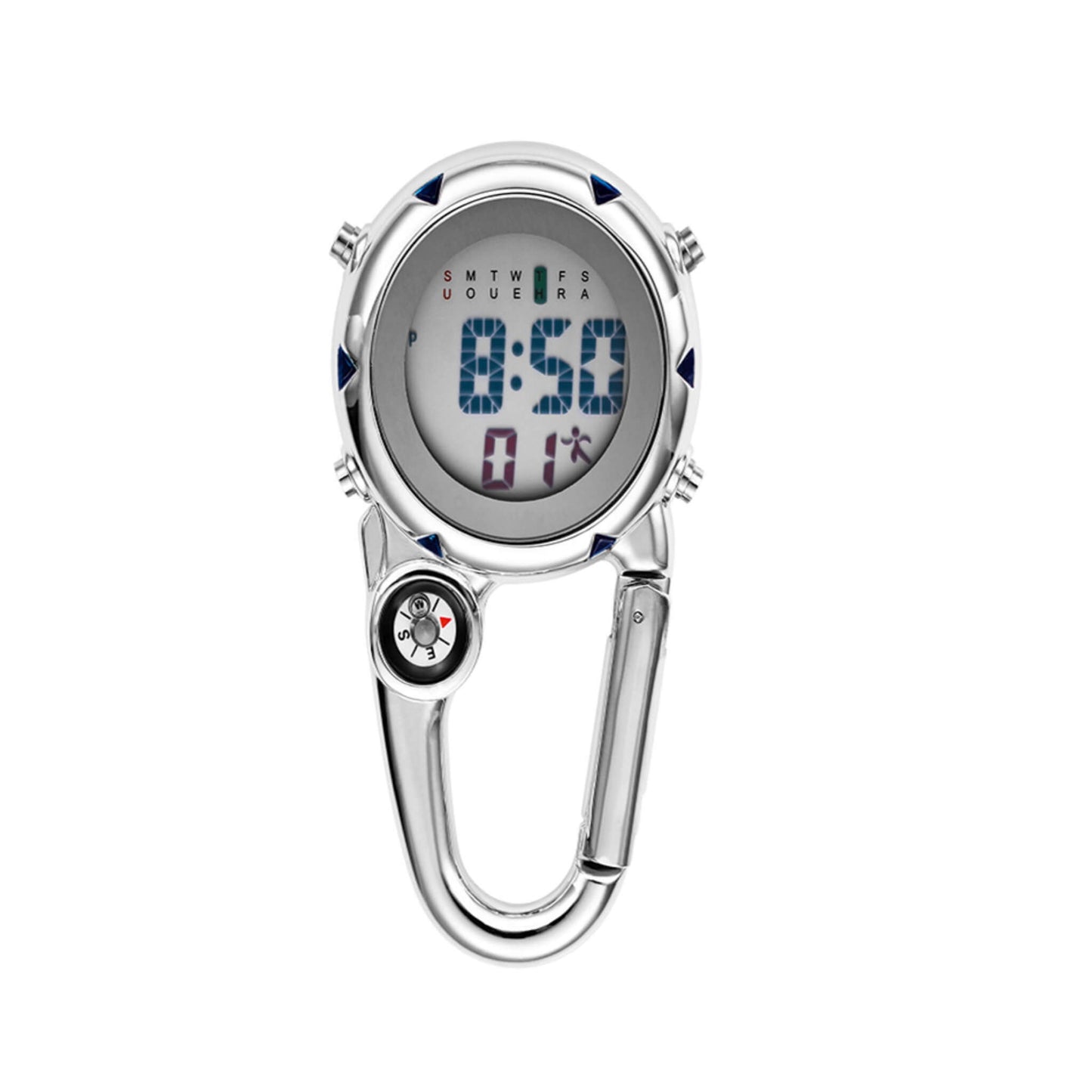 Stainless Steel Carabiner Watch