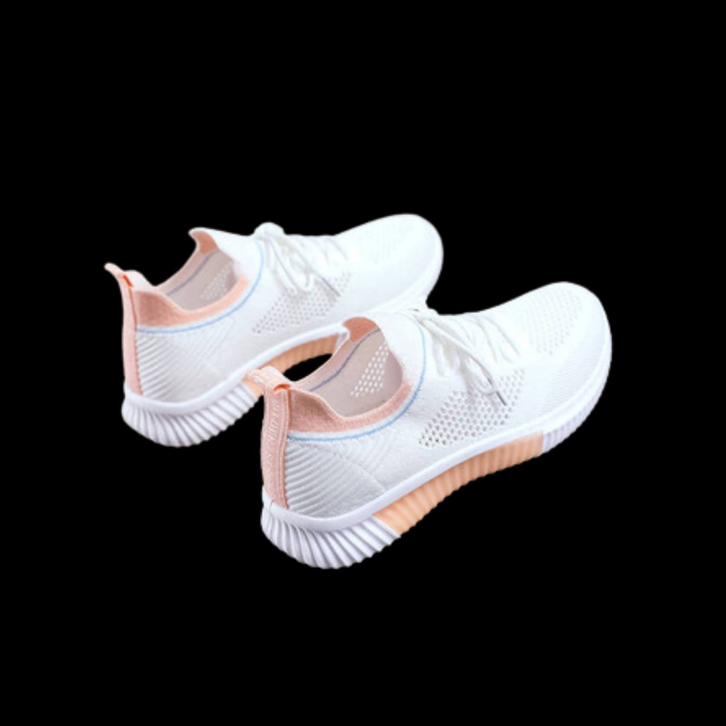 Fashionable Ladies Soft Sole Thin Breathable Sneakers