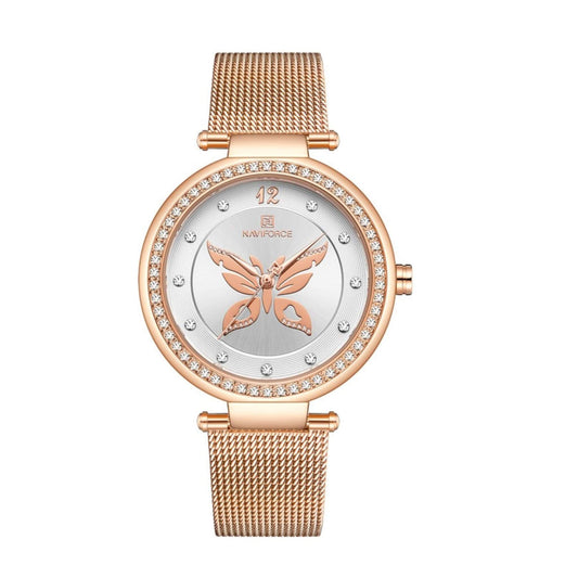 Simple Fashion Watch With Net