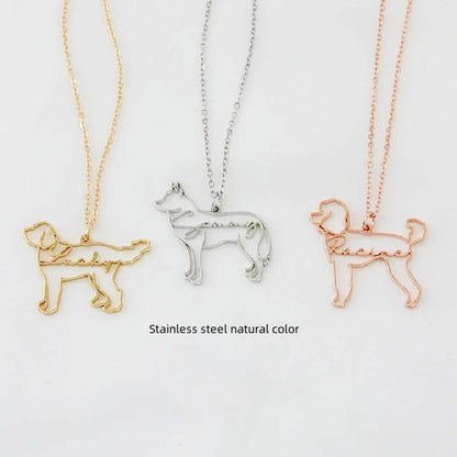 Pet Name Pendant Necklace