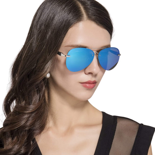 Rimless Polarized Sunglasses