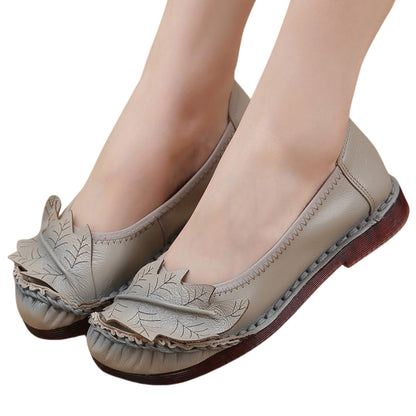 Oxford Flat Women's Leather Flat Shoes