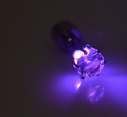 LED Crown Earrings