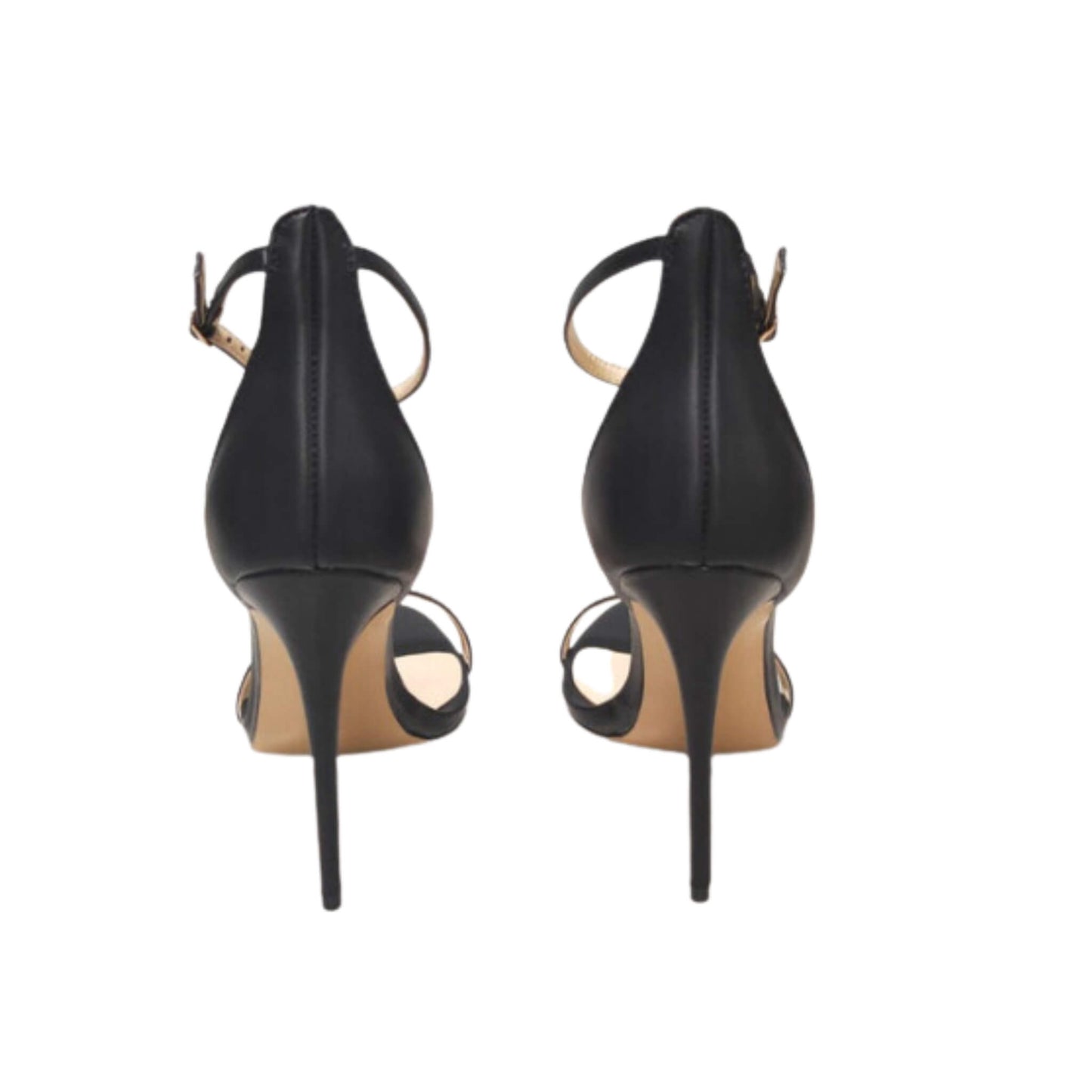 Fish Mouth Buckle Stiletto Heel High Heel Sandals