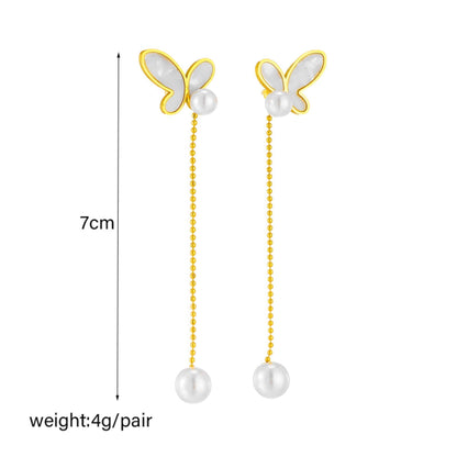 Tassel Butterfly Earrings