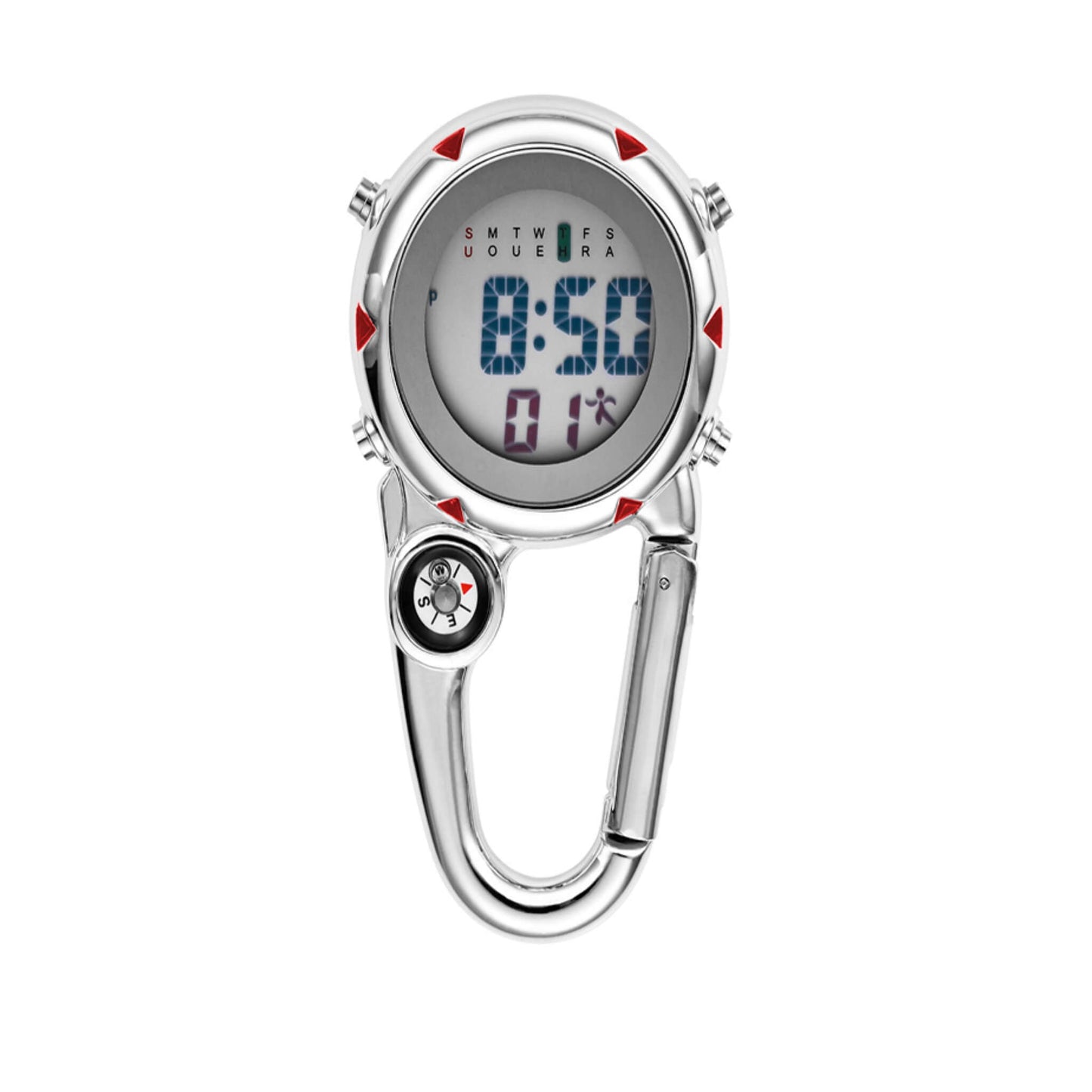 Stainless Steel Carabiner Watch