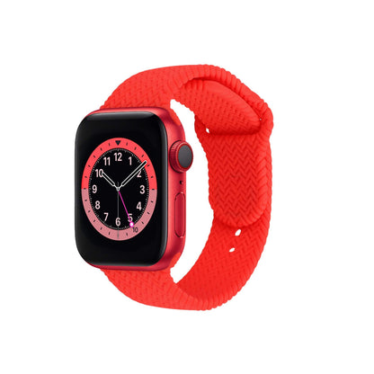 Silicone Woven Watch Strap