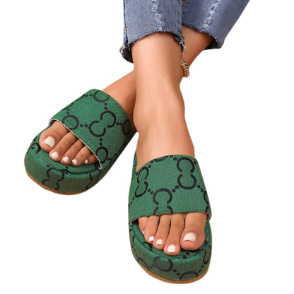 Summer Trendy Flat Slippers for Women