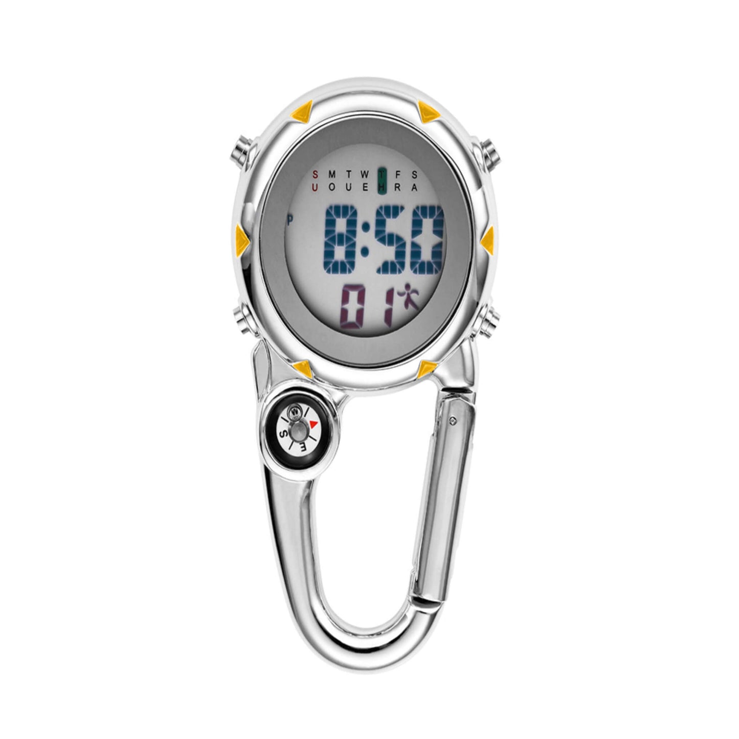 Stainless Steel Carabiner Watch