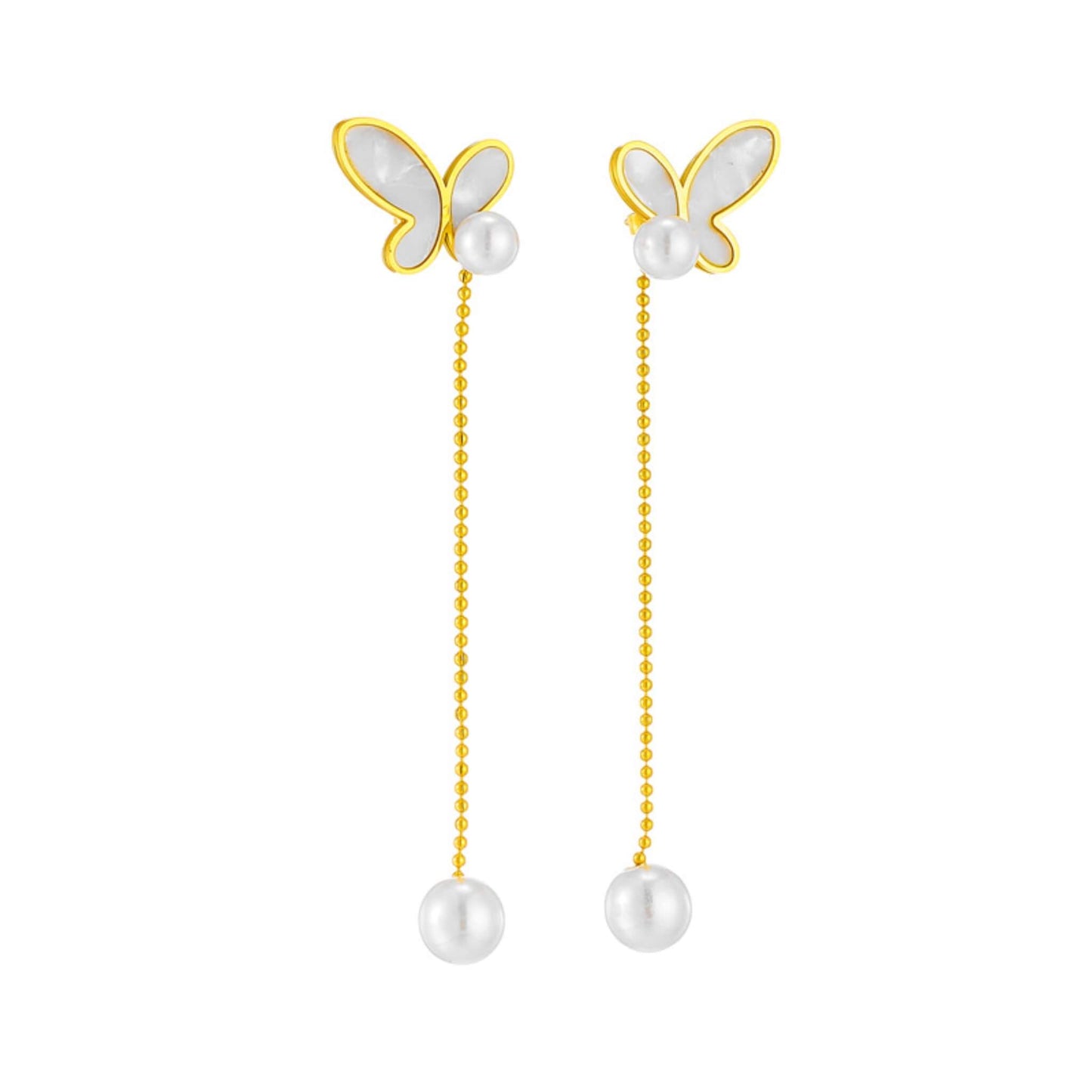 Tassel Butterfly Earrings