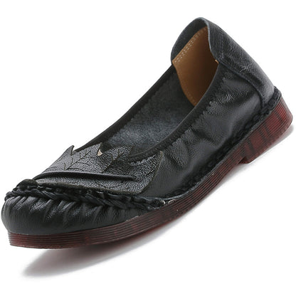 Oxford Flat Women's Leather Flat Shoes