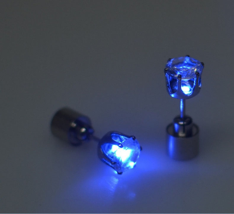 LED Crown Earrings