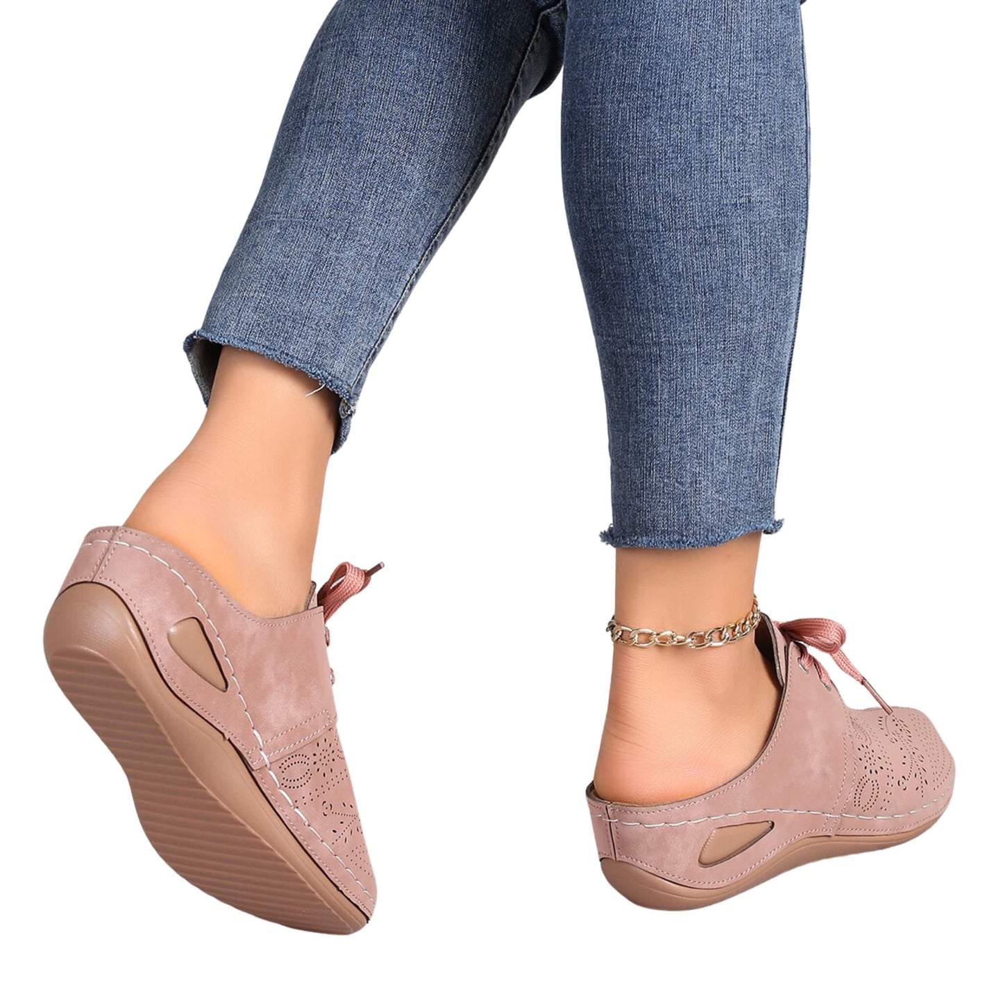 Summer Baotou Lace-up Slippers Outdoor Hollow Out Wedges Slippers For Women Sports Shoes