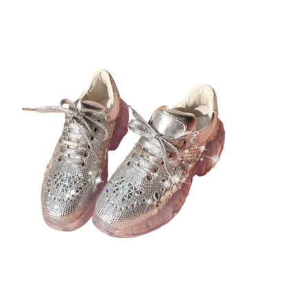 Rhinestone sneakers