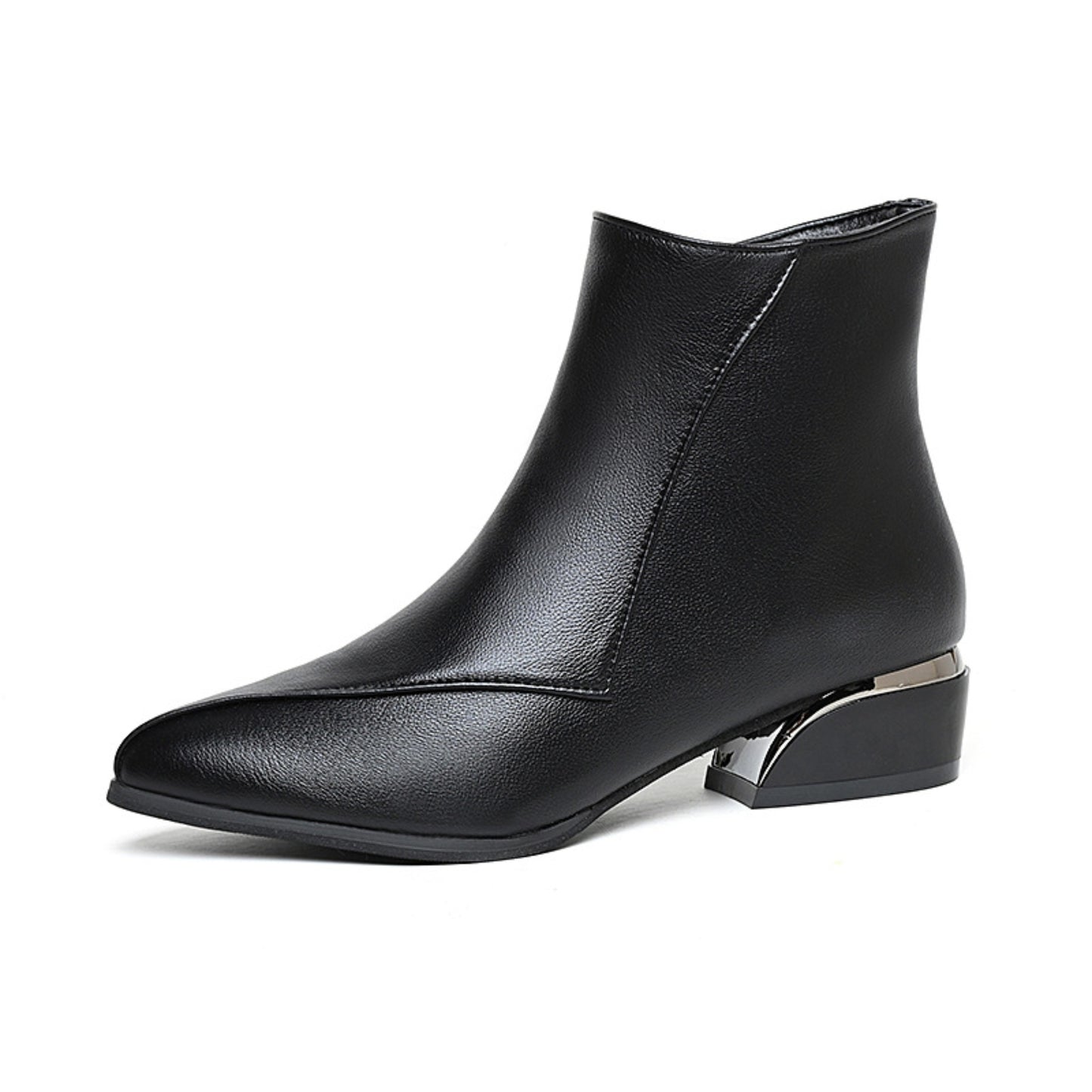 Trendy Chunky Heel Martin Boots