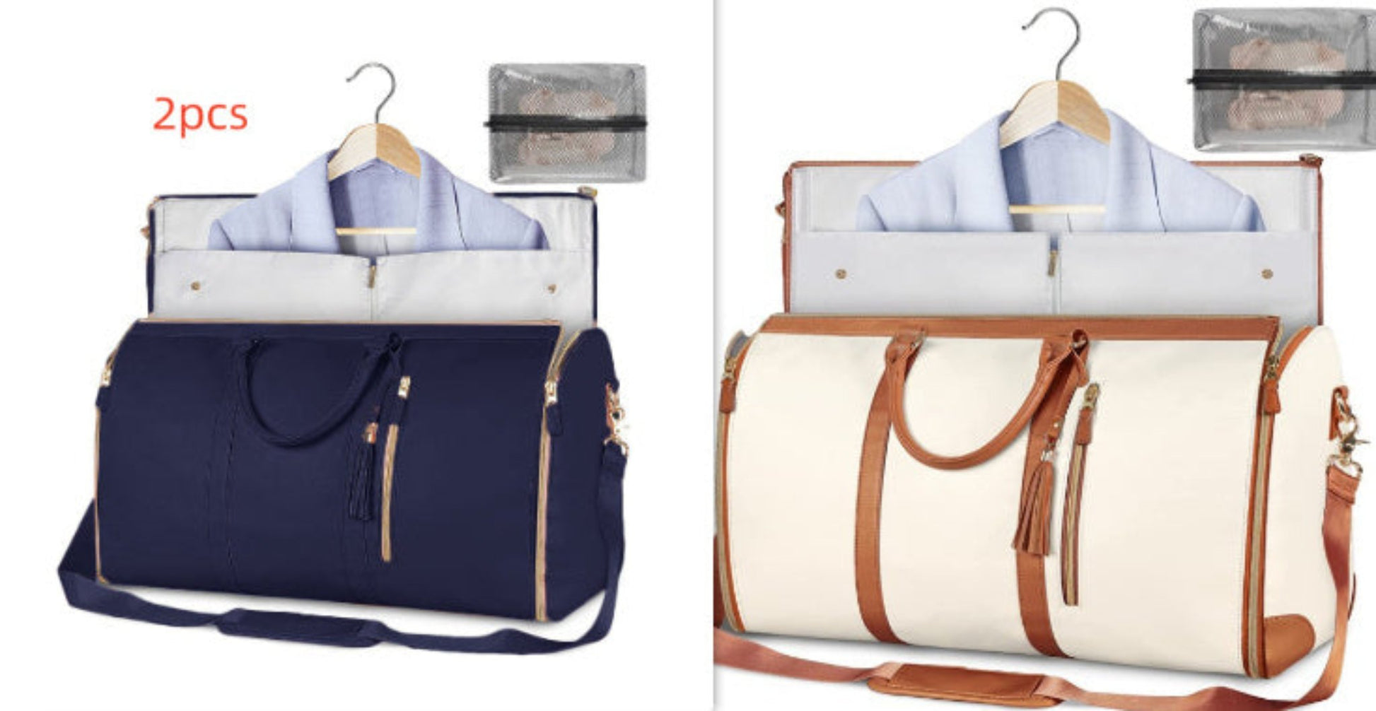 Stylish waterproof duffle handbag with multiple pockets and zippers, resting on a sandy beach, perfect for travel adventures