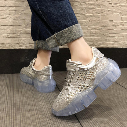 Rhinestone sneakers