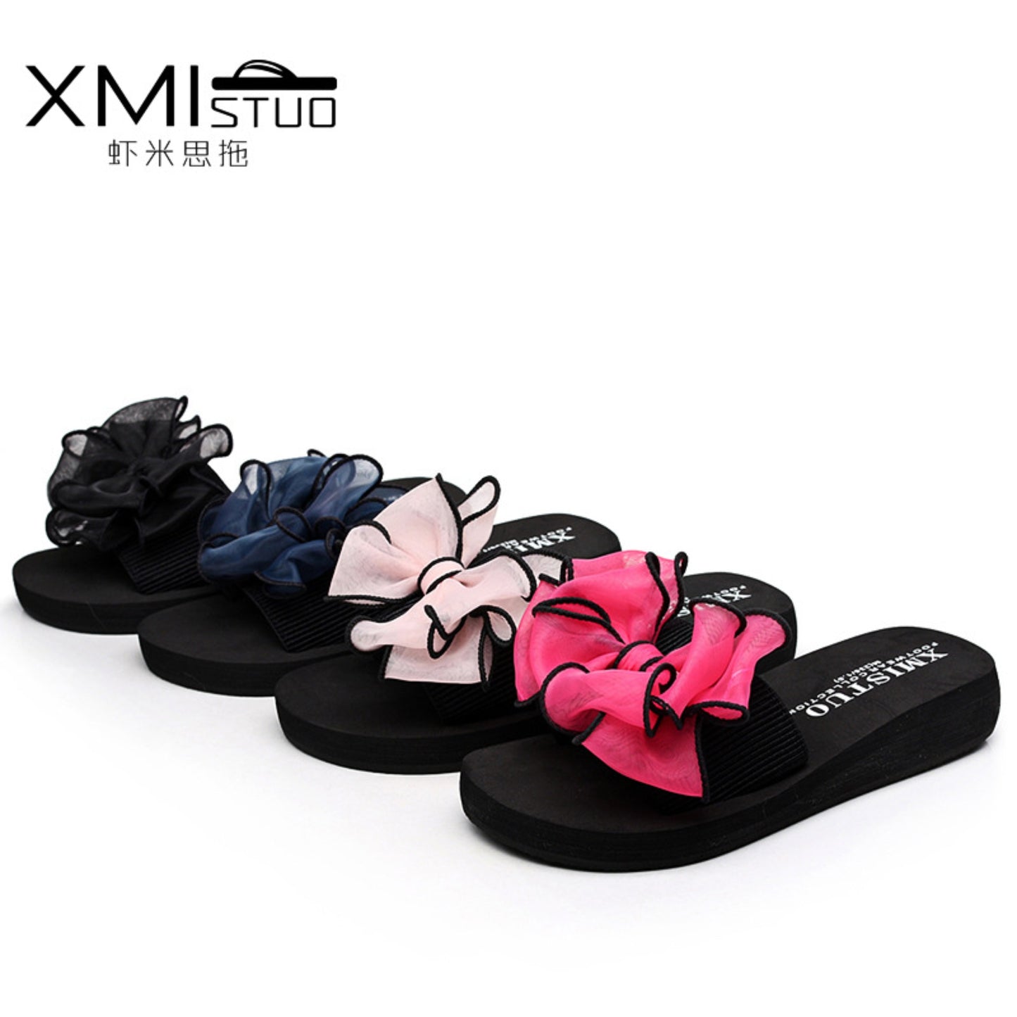 Summer ladies' slippers, butterflies, sandals, slippers and antiskid slippers