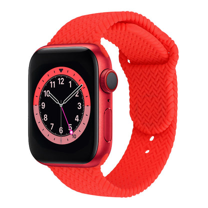 Silicone Woven Watch Strap