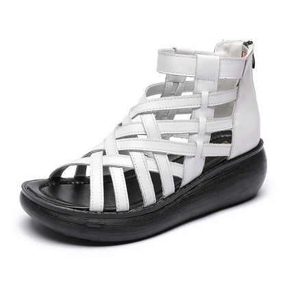 Ethnic Style Retro Wedge Sandals