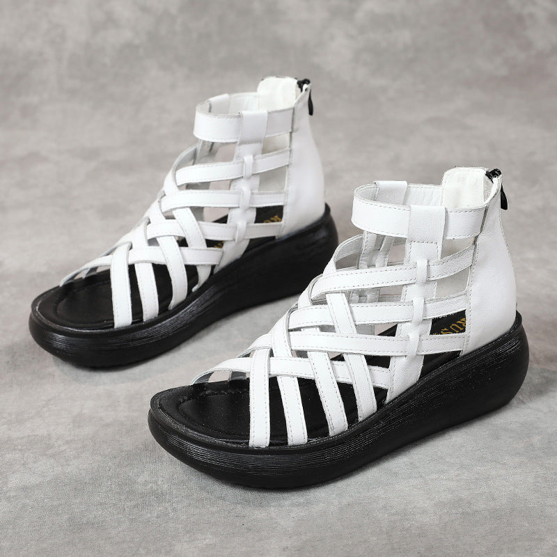 Ethnic Style Retro Wedge Sandals