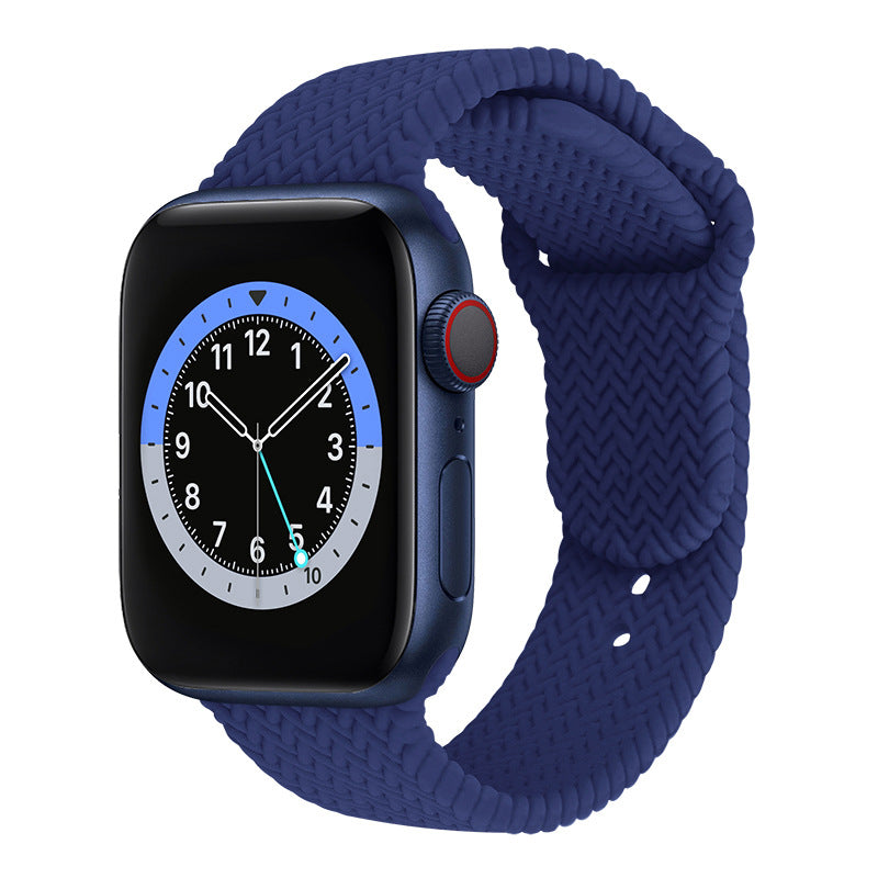 Silicone Woven Watch Strap