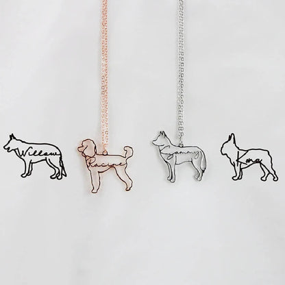 Pet Name Pendant Necklace