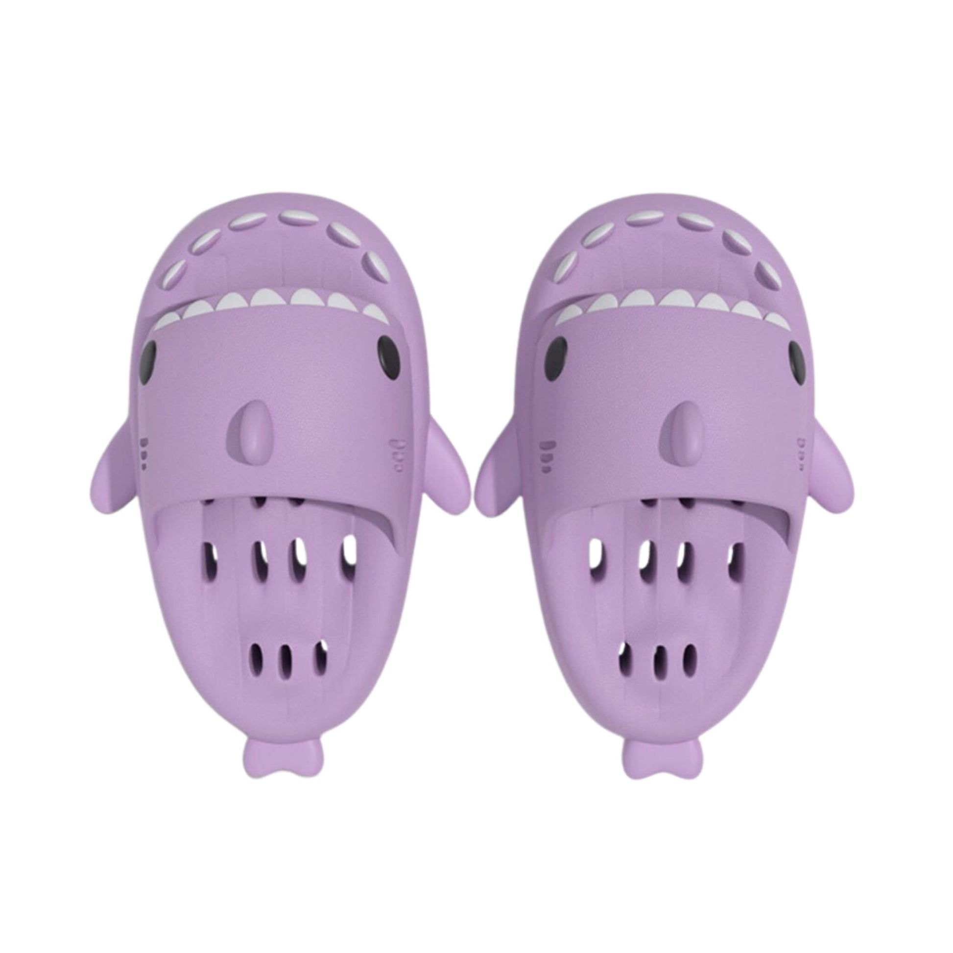 Quick Drying Shark Slides Unisex EVA slippers, breathable material, mid-heel (3.5 cm), available in sizes 36-45. Perfect for beach and casual wear