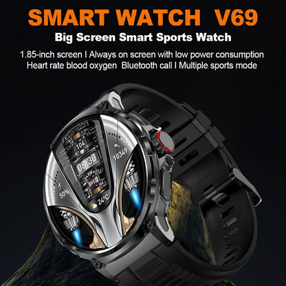 Large Screen Bluetooth Smartwatch