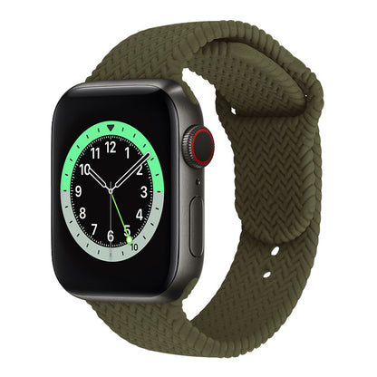 Silicone Woven Watch Strap