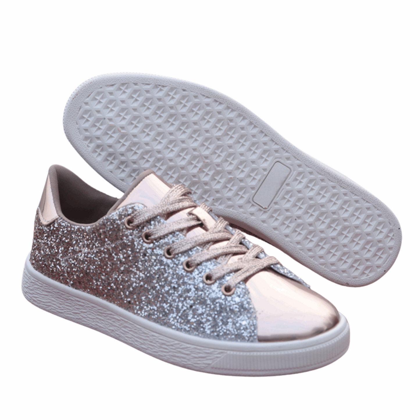 Color Sequin Street Low Shoes - Trendy low-profile shoes adorned with colorful sequins, perfect for making a stylish statement. Designed for casual wear, these shoes combine comfort and flair, ideal for adding a fun touch to any streetwear outfit