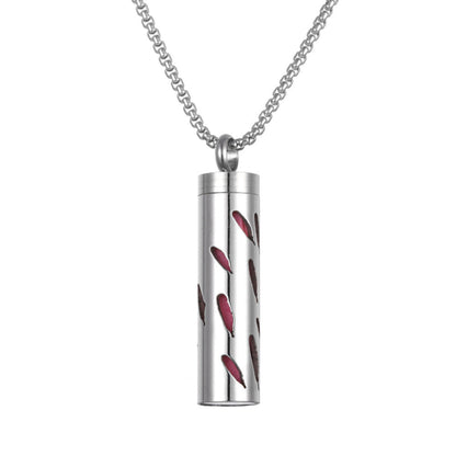 Stylish pendant necklace with an essential oil diffuser, featuring an intricate design that allows for a subtle release of fragrance, perfect for a personal, on-the-go aromatherapy experience.