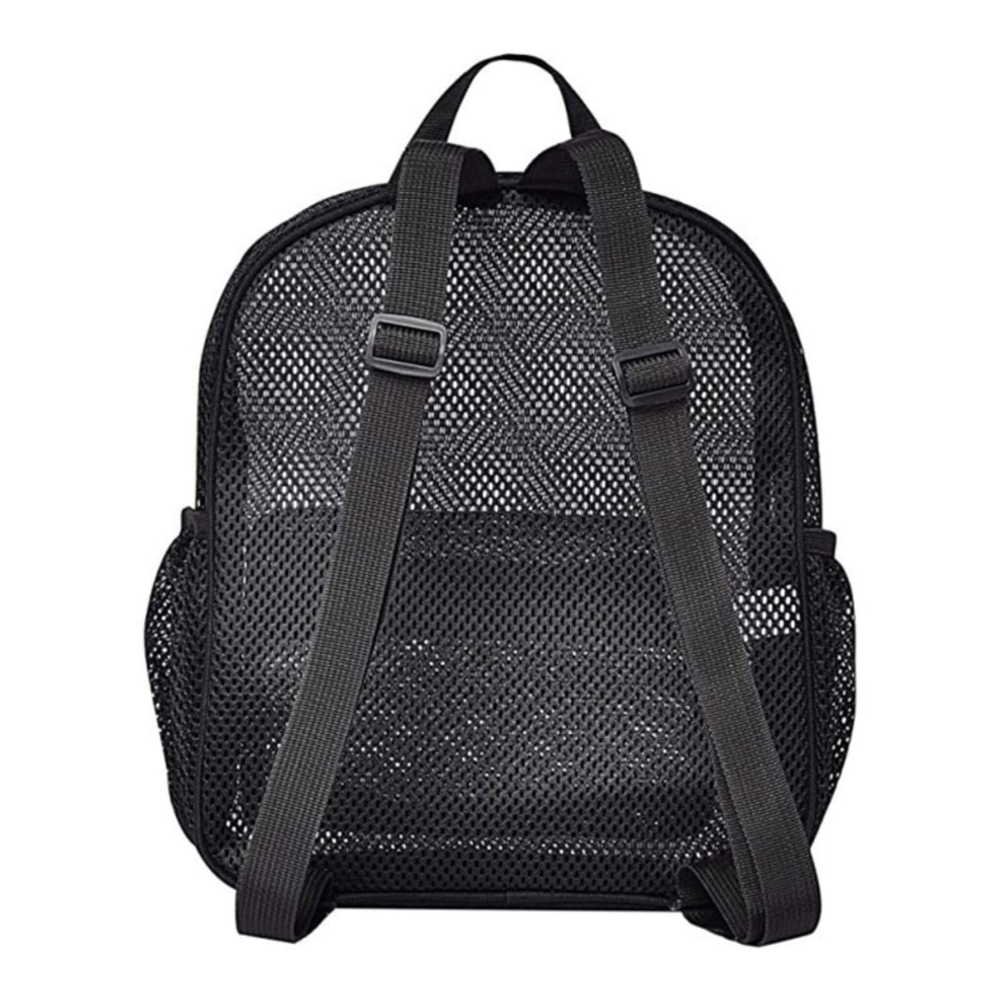 High Load-Bearing Mini Mesh Backpack in light gray, blue, black, and red. Waterproof, wear-resistant, and suitable for both men and women