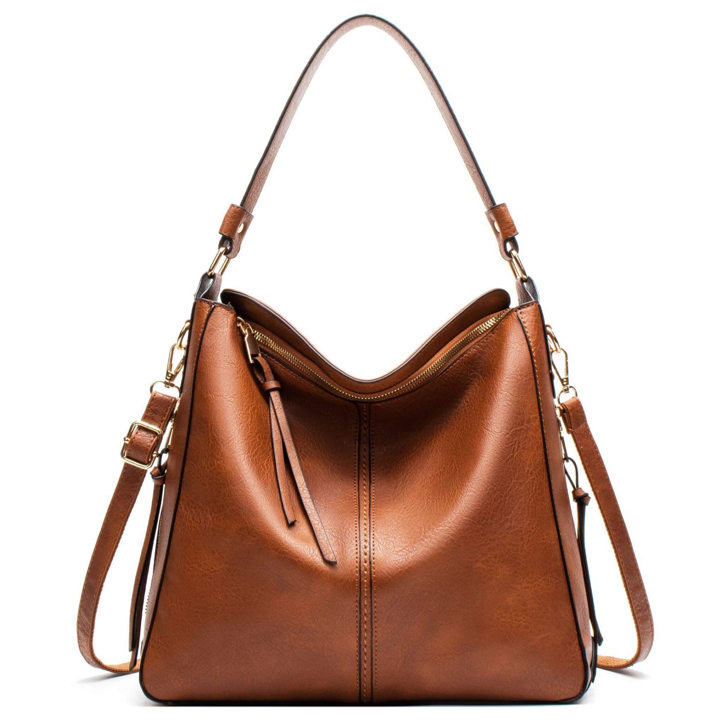 Hobo Bags Women High Capacity Handbags Fashion Commuting Crossbody Shoulder Bag Shopping Totes stylieday.com