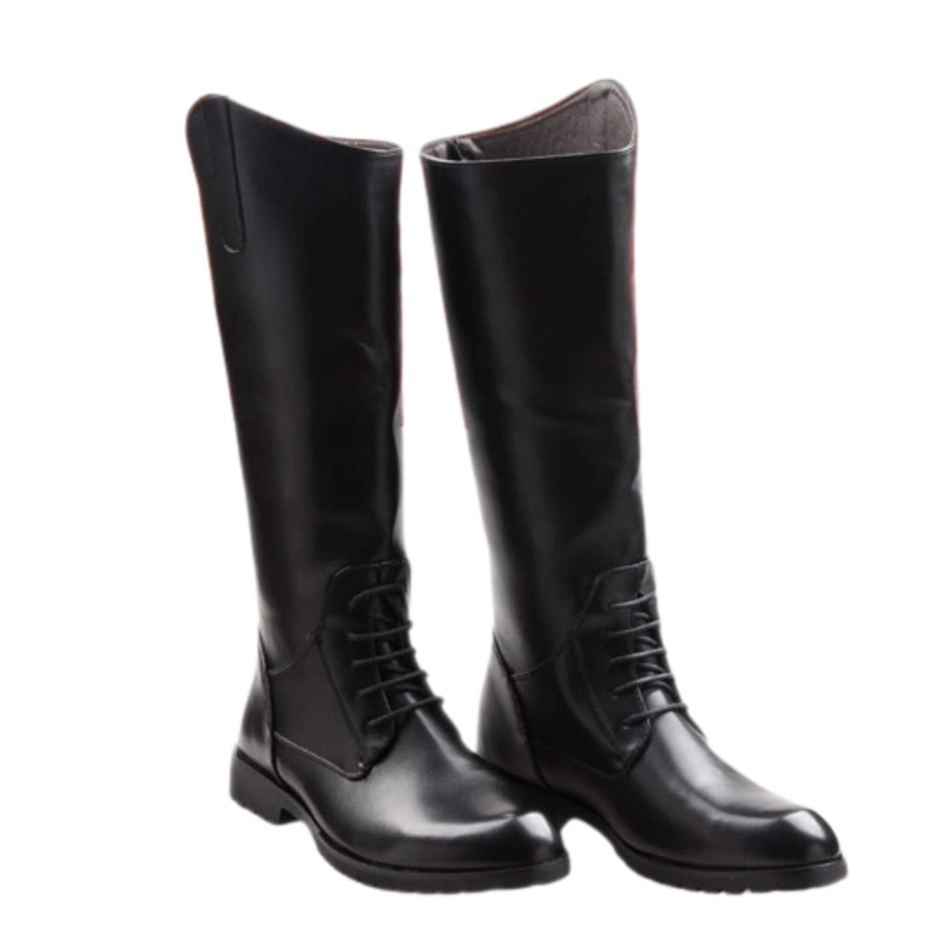 Horse Riding Boots For Women Men Waterproof Leather Long Boots Black Brown Knee High Boots stylieday.com