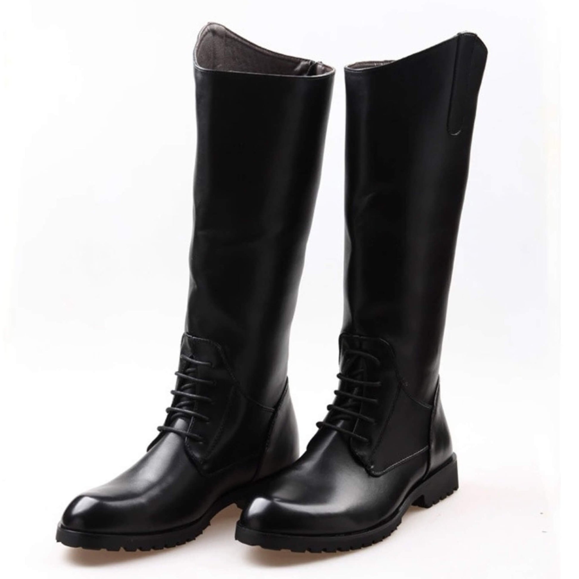 Horse Riding Boots For Women Men Waterproof Leather Long Boots Black Brown Knee High Boots stylieday.com