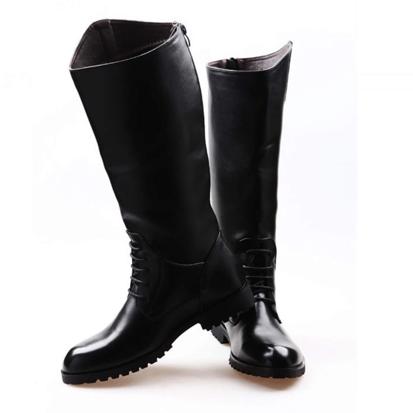 Horse Riding Boots For Women Men Waterproof Leather Long Boots Black Brown Knee High Boots stylieday.com