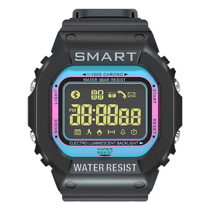 LOKMAT MK22 Smartwatch for Android with step counting, smart reminders, and sleep analysis, featuring a comfortable TPU wristband